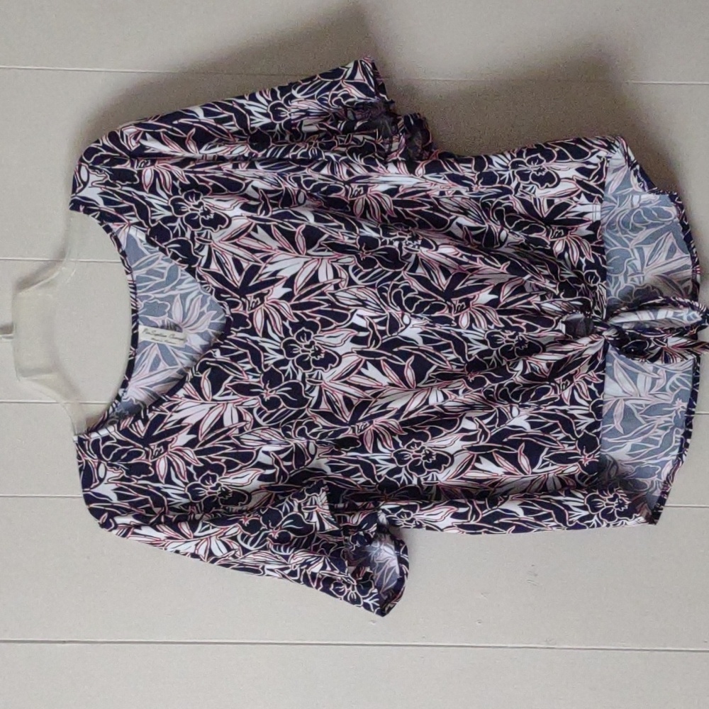 Perception Concept ladies short sleeve blouse
